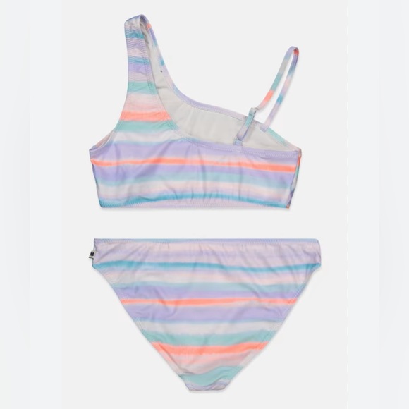 Lucky Brand 2-Piece Bikini Set Blue Tint, Size L (12/14) New w/Tag - Picture 3 of 9